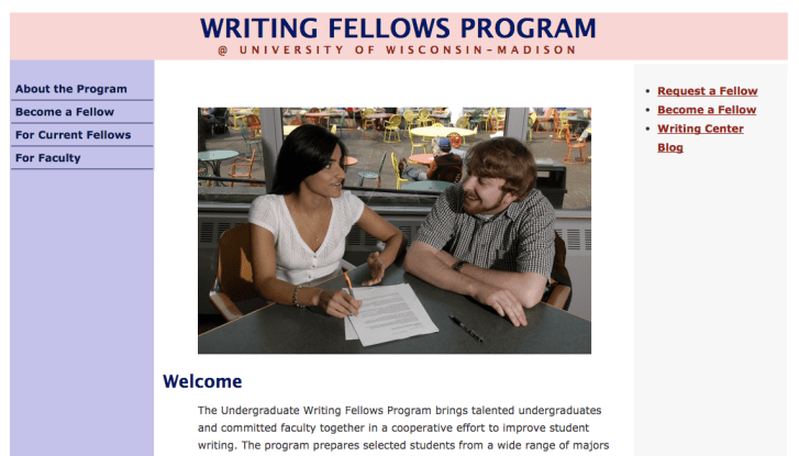 Click on this image to go to the official Writing Fellows Program website